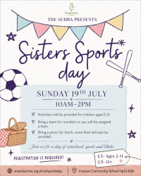 Sister's Sports Day